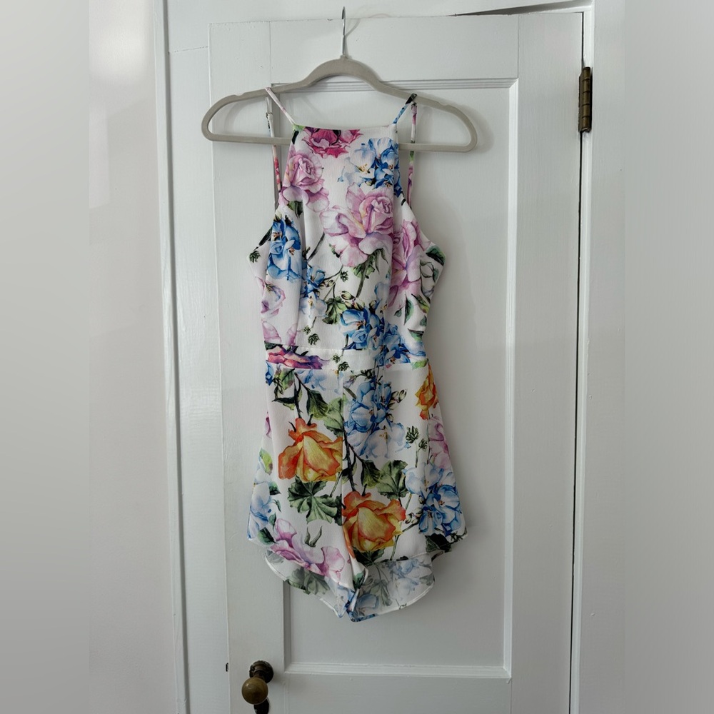 Show Me Your Mumu Floral Romper - Size L - New without tags